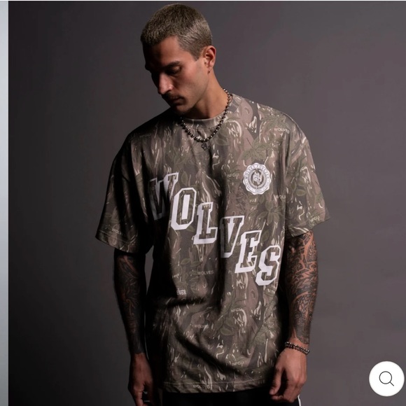 - DARC SPORT X WISH YOU WERE HERE “STAIRS” CAMO SHIRT - Picture 3 of 7
